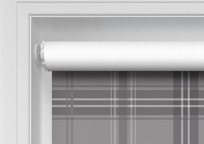 Falkirk, Grey - Twist&Fit Roller Blind - Image 10